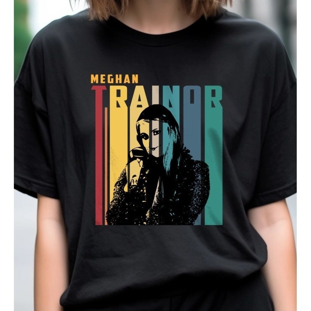 Vintage Meghan Trainor Shirt, Meghan Trainor Retro Graphics Shirt